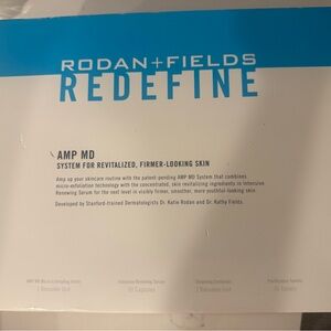 Rodan + Fields Packaging with Black Text
